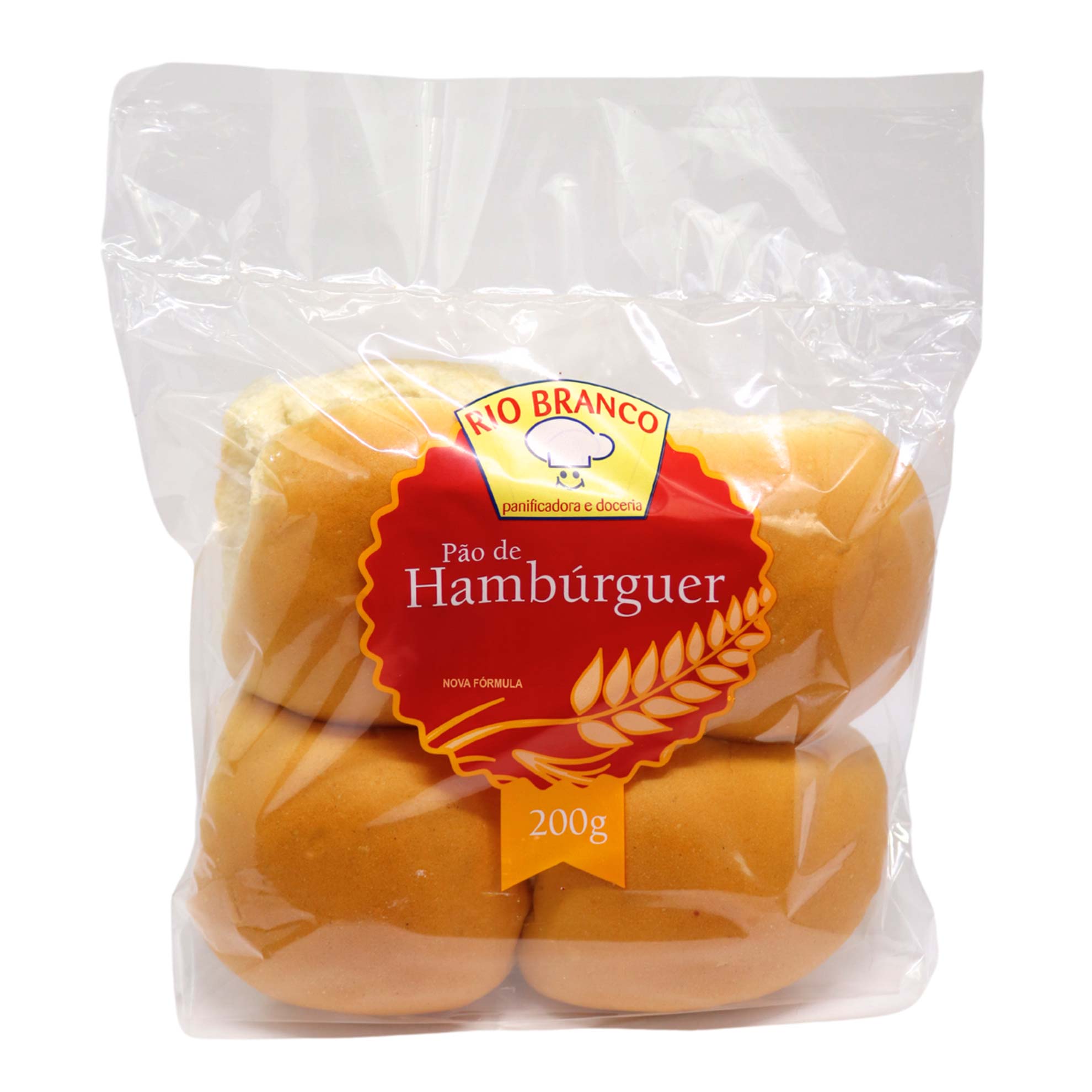 Pão de Hambúrguer Rio Branco 200g