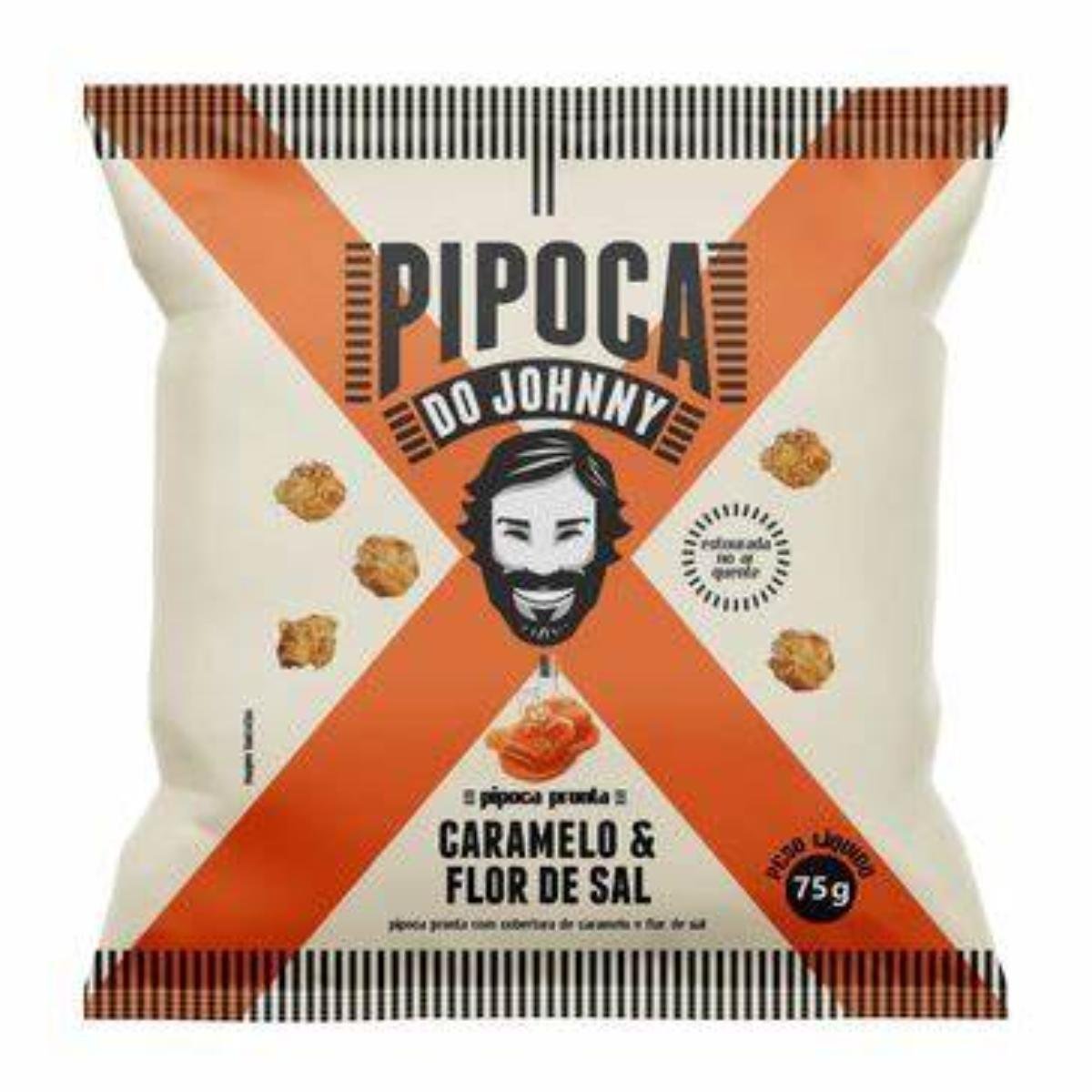 Pipoca do Johnny Caramelo e Flor de Sal 75g