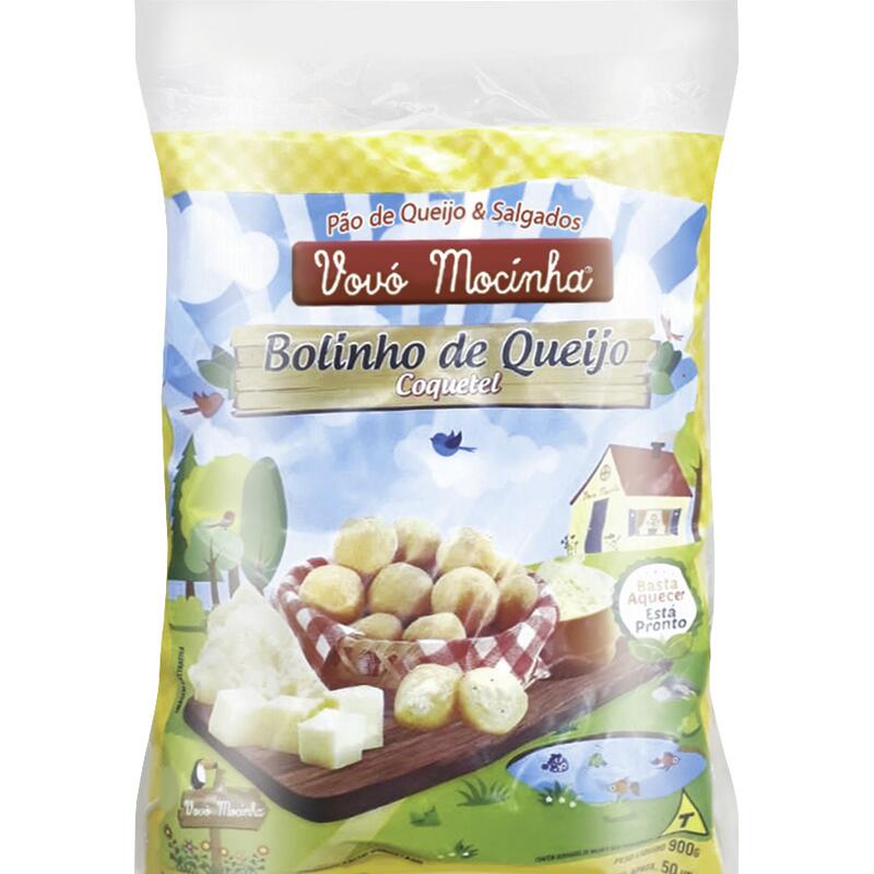 Bolinho de Queijo Vovó Mocinha Congelado 900g