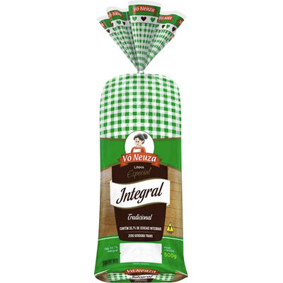 Pão Vó Neuza Integral 500g