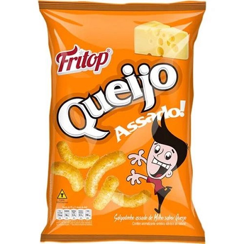 Salgadinho Fritop Queijo 100g