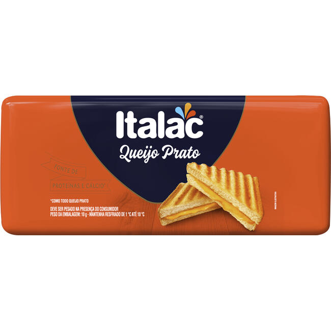 Queijo Prato Italac F3 Preço por quilo na peça