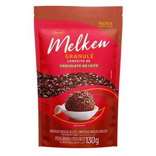 Chocolate Melken Granule 130g Ao Leite