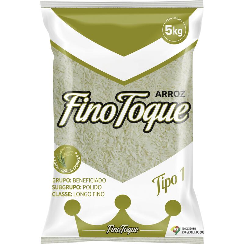 Arroz Fino Toque Agulhinha - Tipo 1 5kg