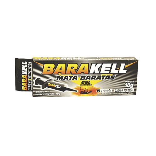 Gel Inseticida Kelldrín Formikell Mata Baratas 10g