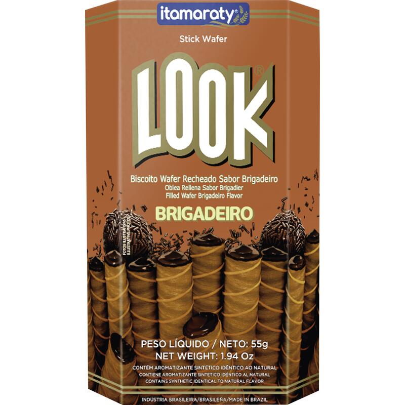 Biscoito Stick Look Itamaraty Brigadeiro 55g