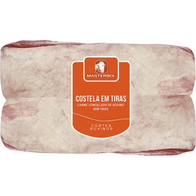Costela em Tiras Bov Masterboi Cong Preço por quilo na peça