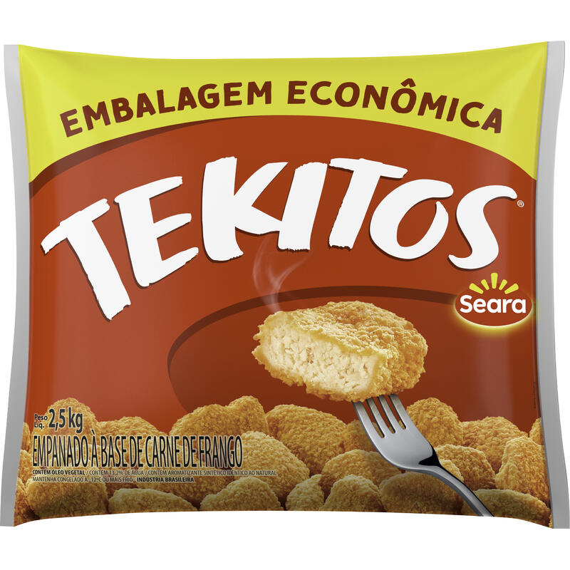 Tekitos Seara Congelado 2,5kg