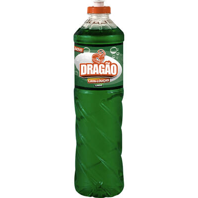 Detergente Líquido Dragão Limão 500ml