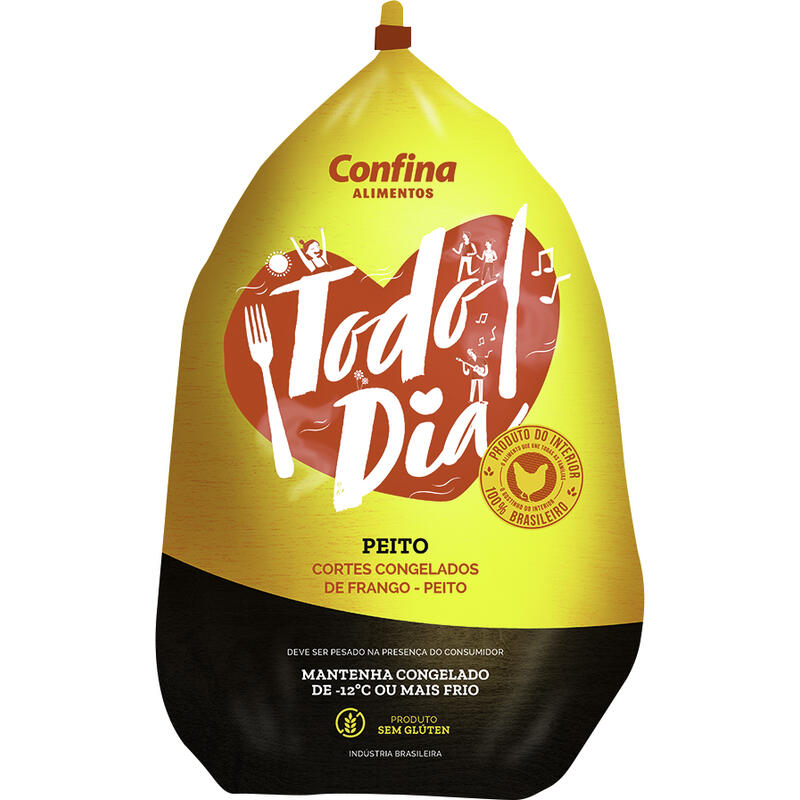 Peito de Frango Confina Cong Preço por quilo no pacote