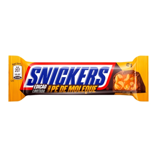 Chocolate Snickers Pé De Moleque 42g