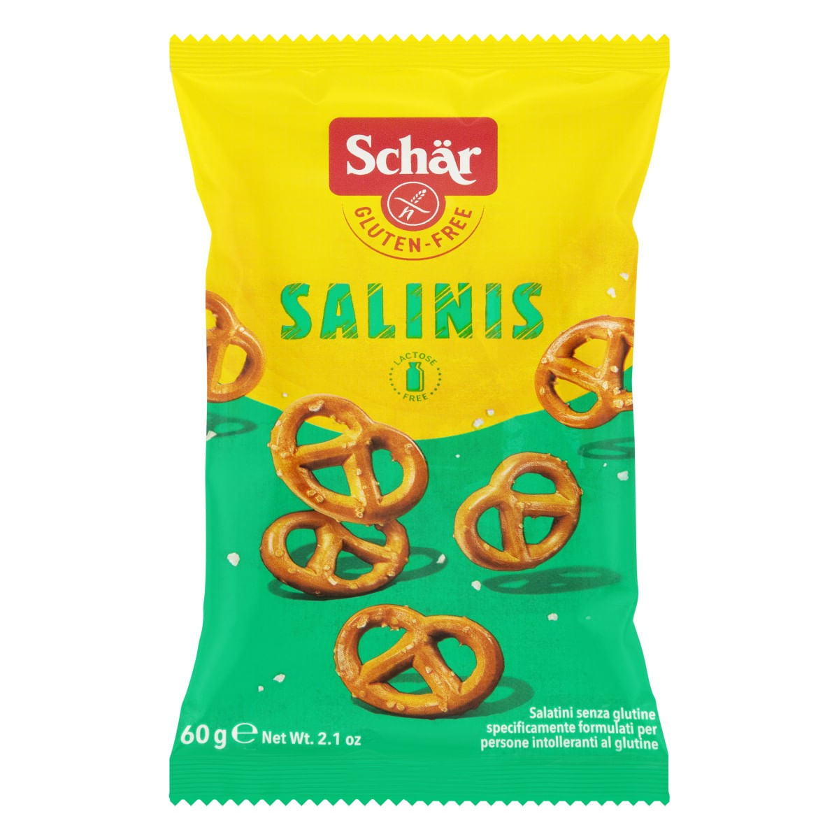Bretzels SCHAR sem Glúten e sem Lactose 60g