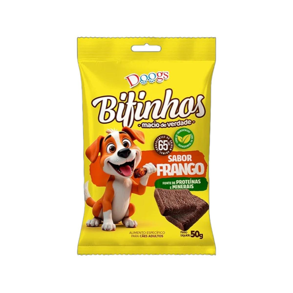 Bifinho Doogs 50g - Frango