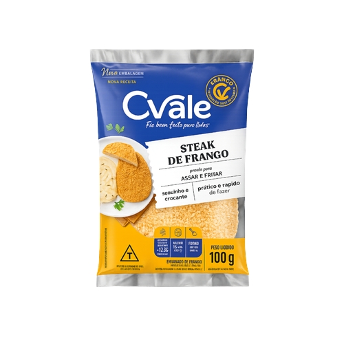 Empanado Steak C Vale Frango 100g
