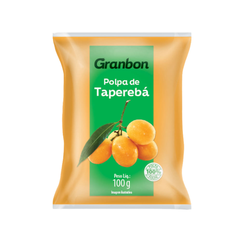 Polpa de Fruta GRANBON Taperebá Pacote 100g