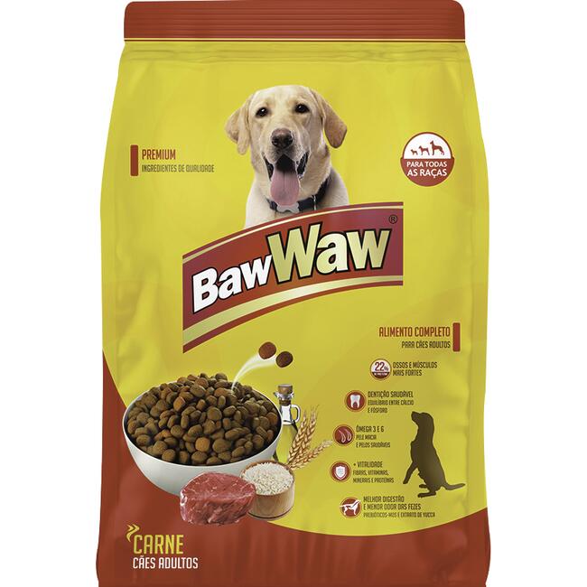 Alimento para Cães Baw Waw Carne 3kg
