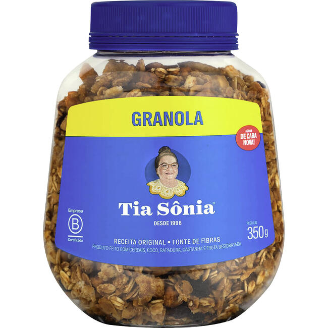 Granola Tradicional TIA SÔNIA Pote 350g