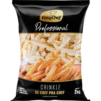 Batata EASYCHEF Professional Crinkle Congelado 2kg
