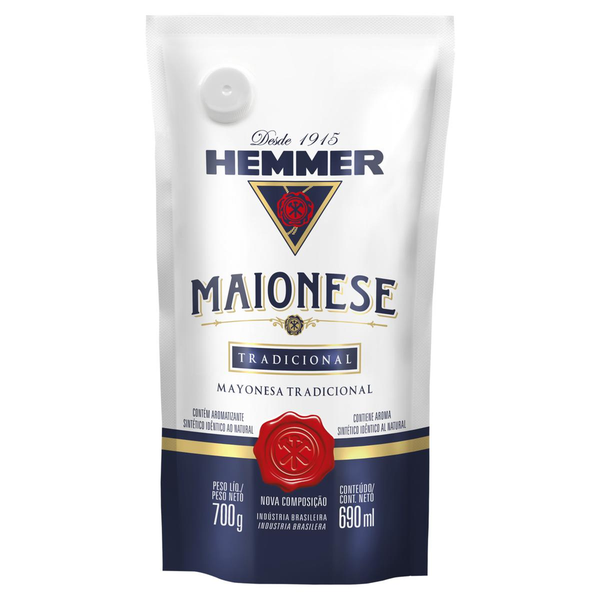Maionese Hemmer 700g - Tradicional