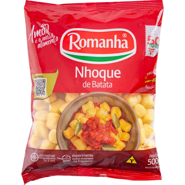 Nhoque Romanha Batata 500g