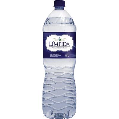 Água Mineral Límpida Sem Gás 1,5L