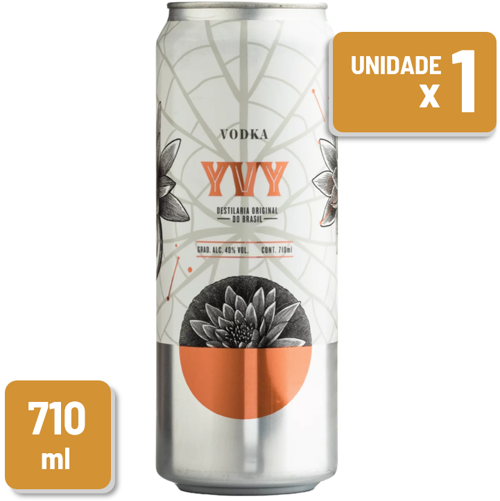 Vodka YVY Refil Lata 710ml