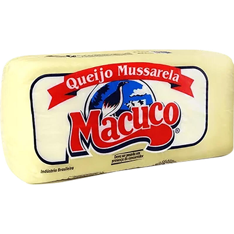 Queijo Mussarela Macuco Preço por quilo na peça