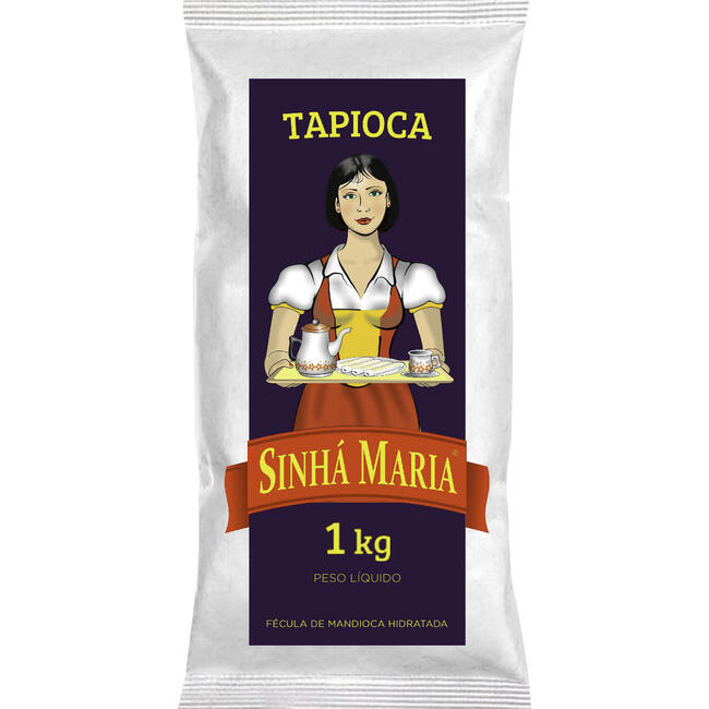 Goma Peneirada Sinhá Maria Pacote com1kg
