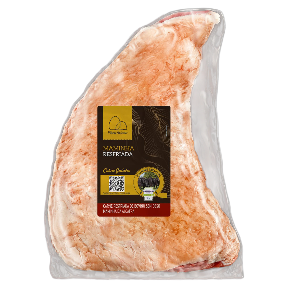Maminha Bovina Resfriada Sem Osso Pão de Açúcar Carne Gaúcha 1,2kg
