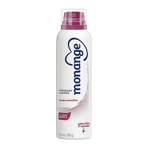 Desodorante Monange Frutas Vermelhas Aerosol 150ml