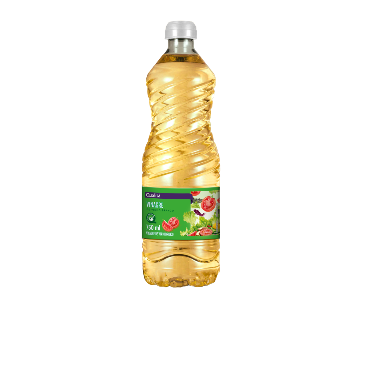 Vinagre de Vinho Branco Qualitá Frasco 750ml