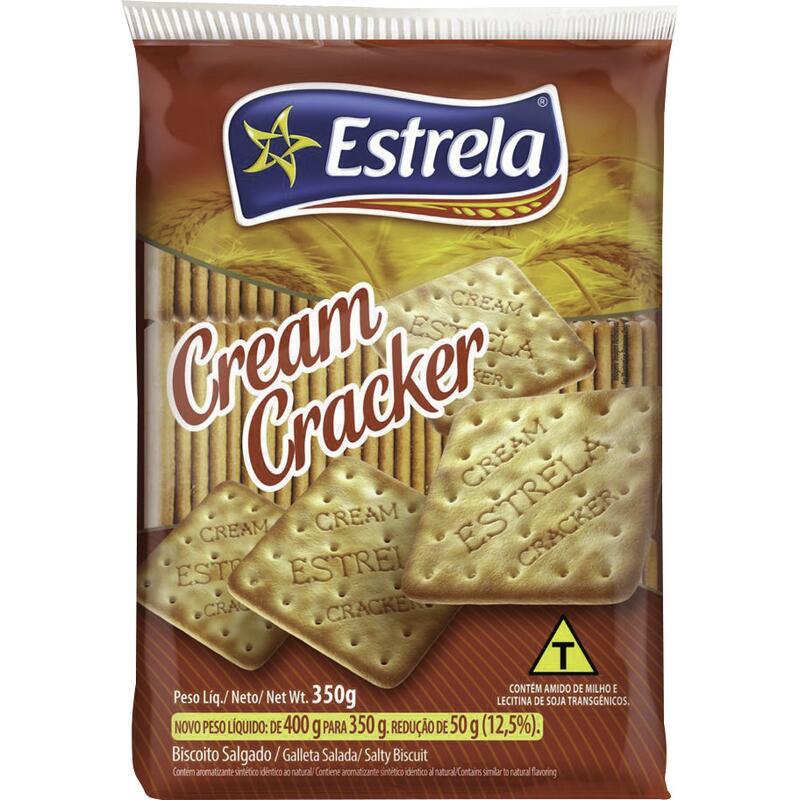 Biscoito Estrela Cream Cracker 350g