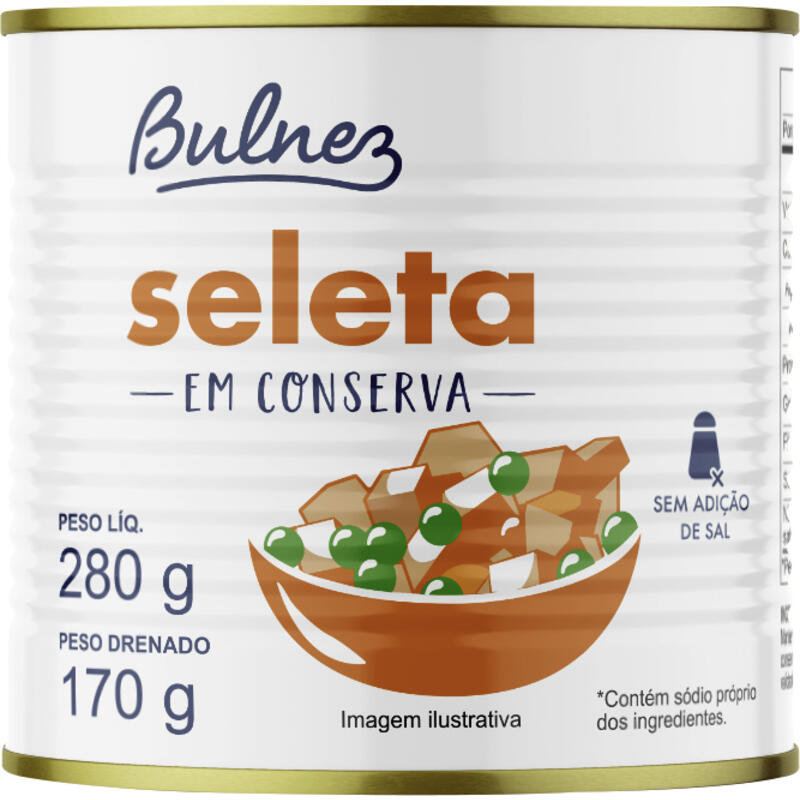 Seleta de Legumes Bulnez 170g
