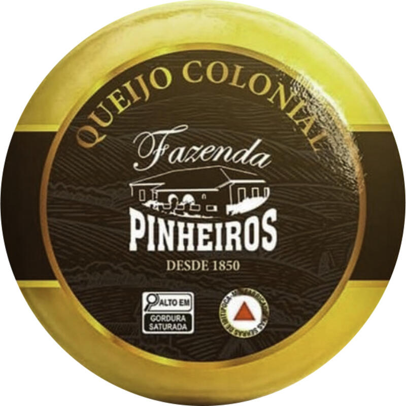 Queijo Colonial Pinheiros Preço por quilo na peça