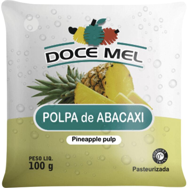 Polpa de Fruta Doce Mel Congelada Abacaxi 100g