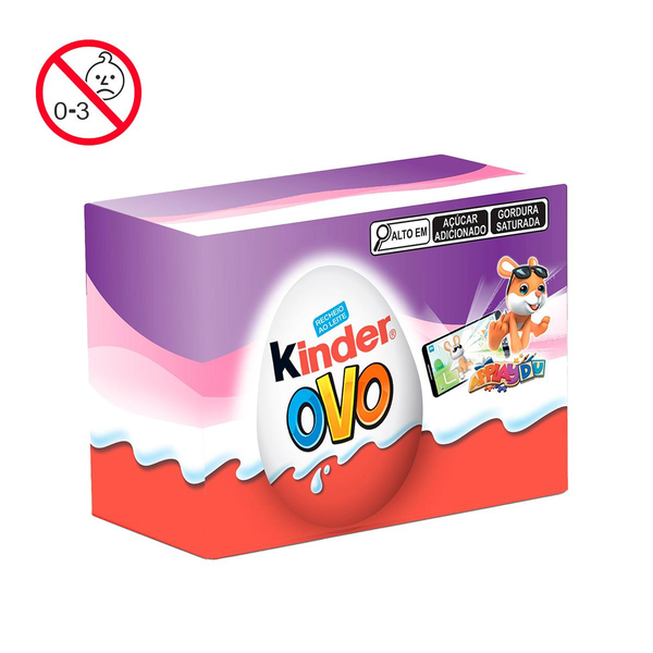 Chocolate Kinder Ovo Meninas 40g 2un