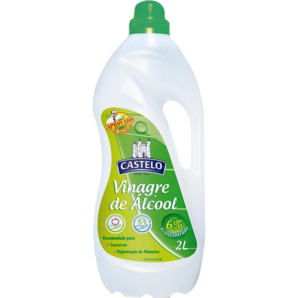 Vinagre Castelo Álcool 6% 2L