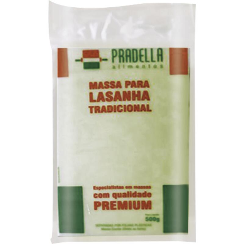 Massa para Lasanha Pradella Tradicional 500g