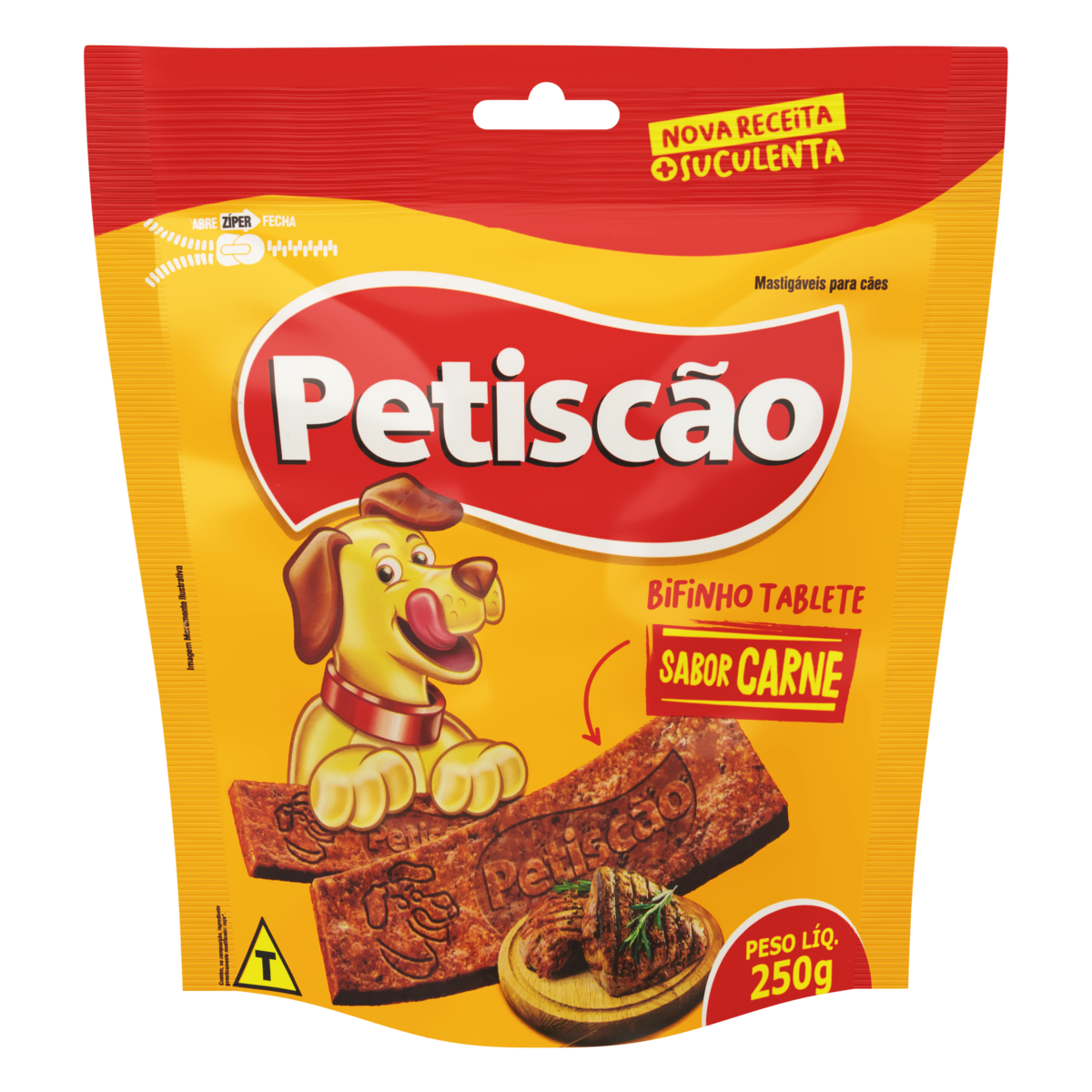 Bifinho Cães Carne Petiscão Pouch 250g