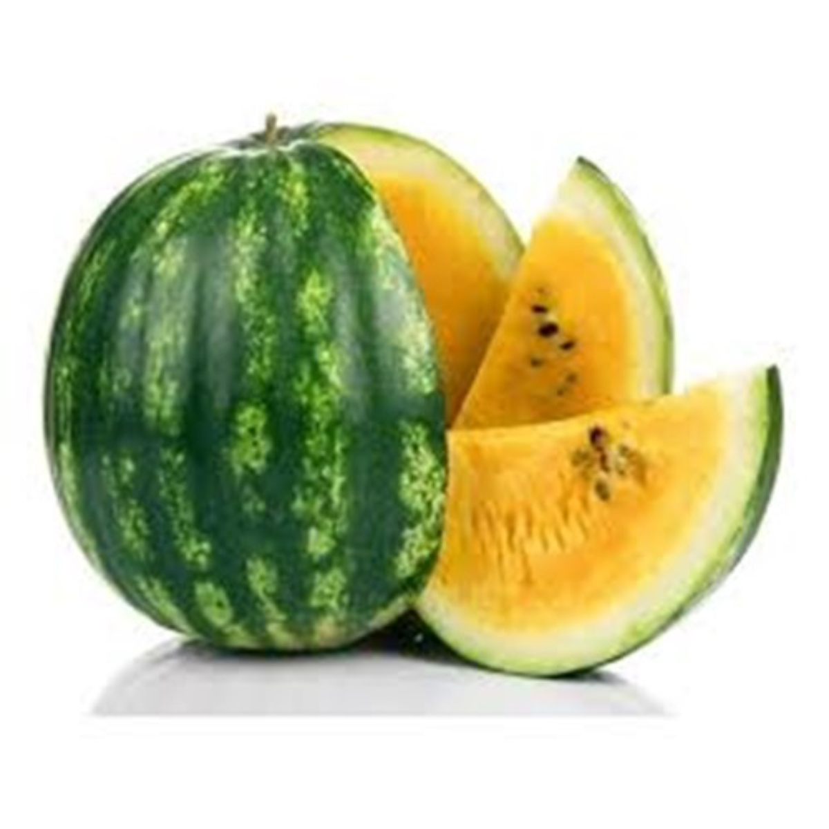 Melancia Amarela Fatiada Com Casca 500g