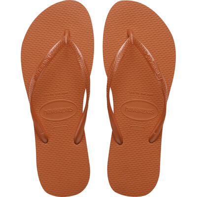 Sandália Slim Havaianas 37/38 Vermelho Frevo Par