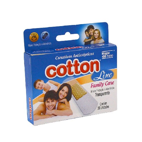 Curativo Cotton Line Family Care C/35 Unidades