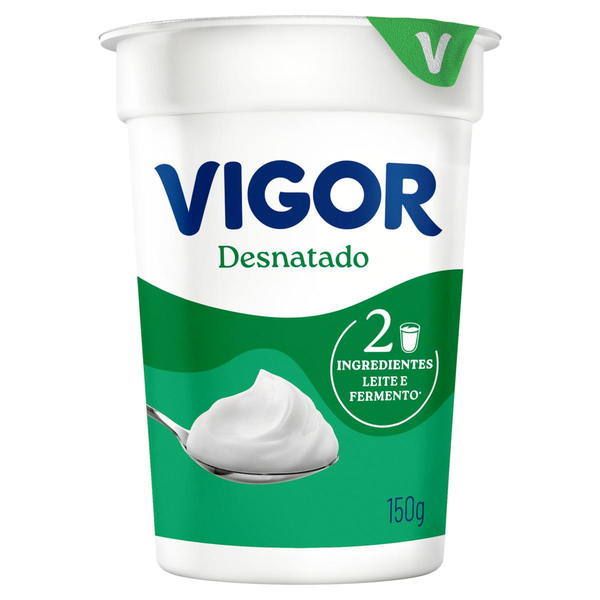 Iogurte Desnatado Vigor Viv Copo 150g