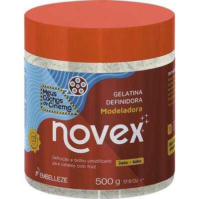 Gelatina Capilar Novex Cachos de Cinema 500g
