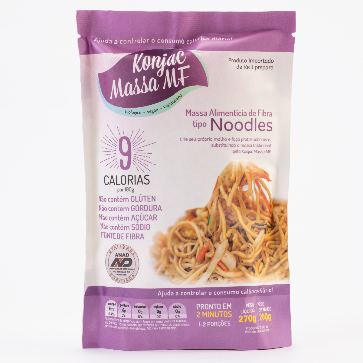 MASSA KONJAC MF NOODLES 270g