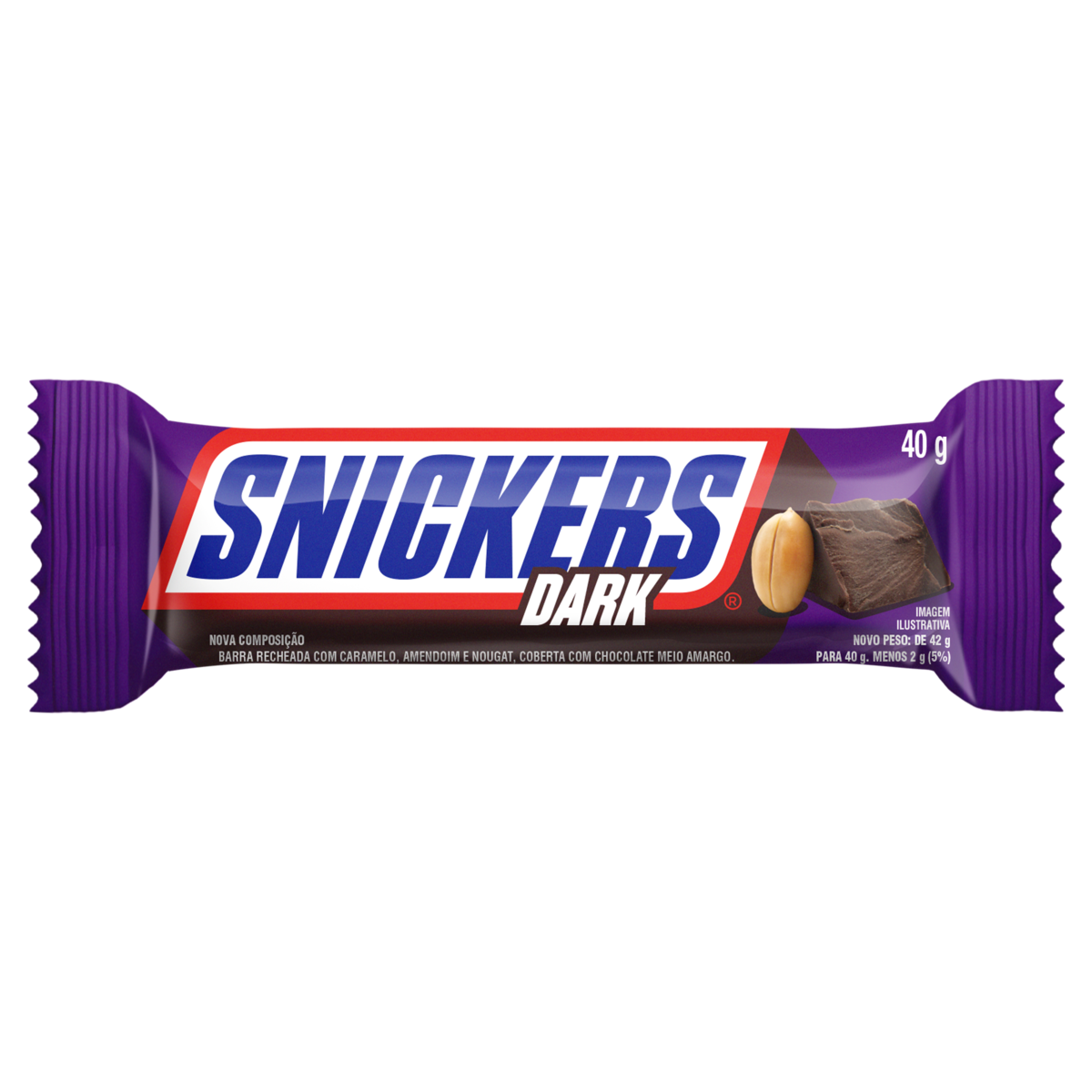 Chocolate Snickers Dark 40g