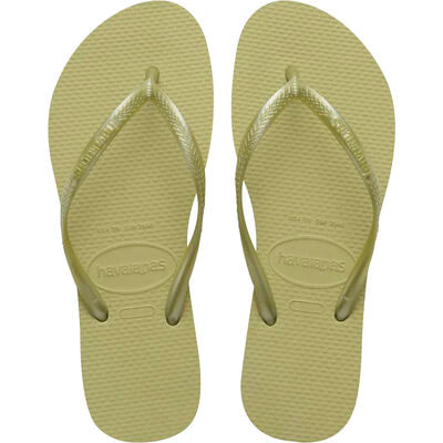 Sandália Slim Havaianas 35/36 Verde Mandacaru Par