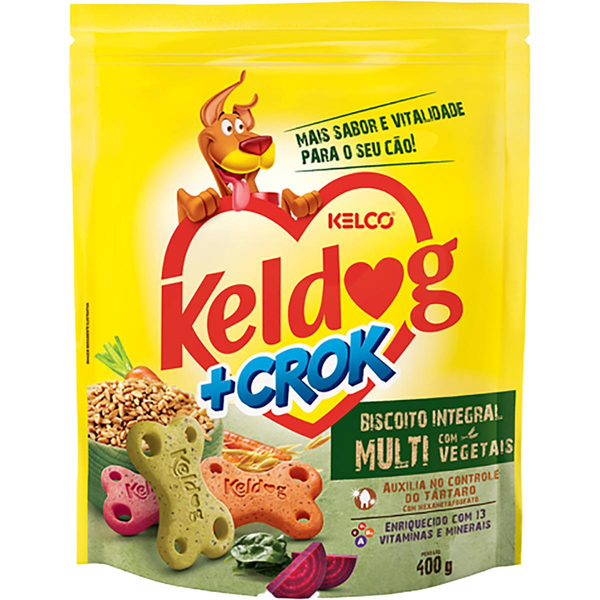 Biscoito + Crok Integral Multi KELDOG 400g