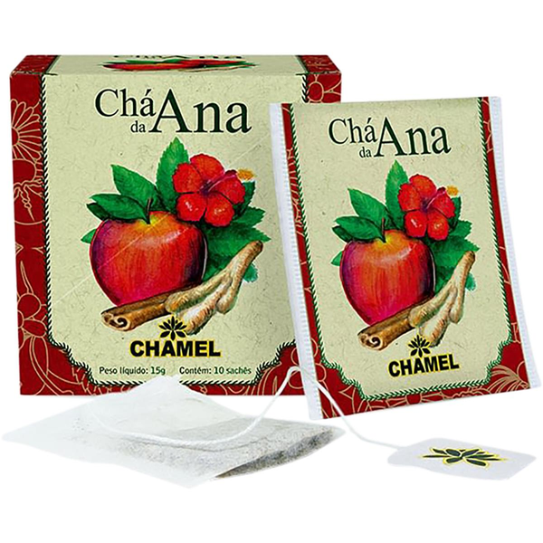 Chá Chamel 15g - Chá da Ana - Com 10 Saquinhos