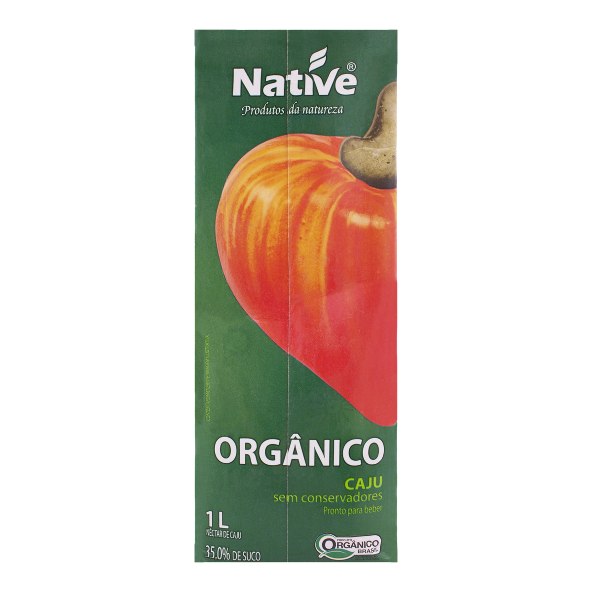 Néctar Orgânico de Caju NATIVE 1 Litro